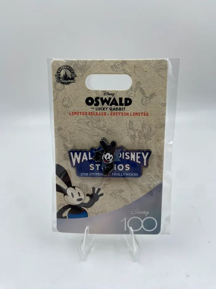 Pin's exclusive cast member en édition limitée Oswald le lapin chanceux de Disney100