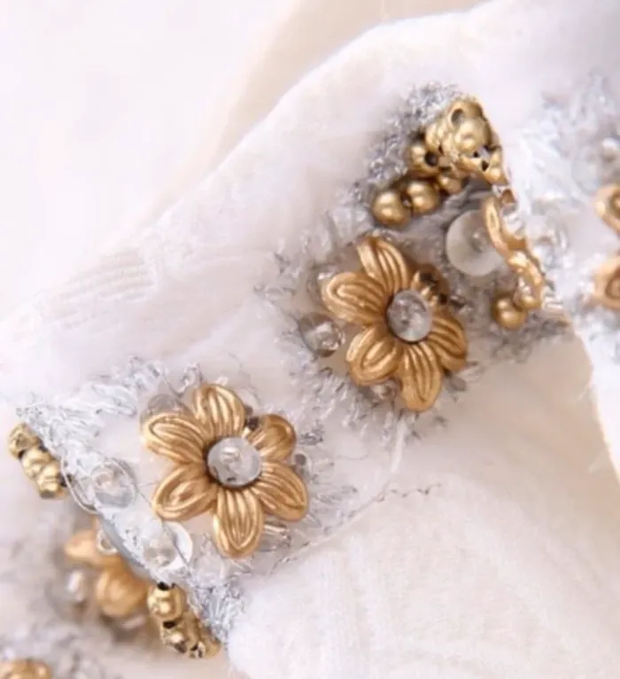 Magnifique robe rétro broderies - photo numéro 4