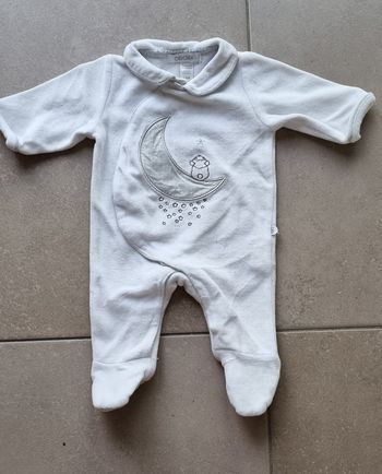 Pyjamas velours taille 56 cm