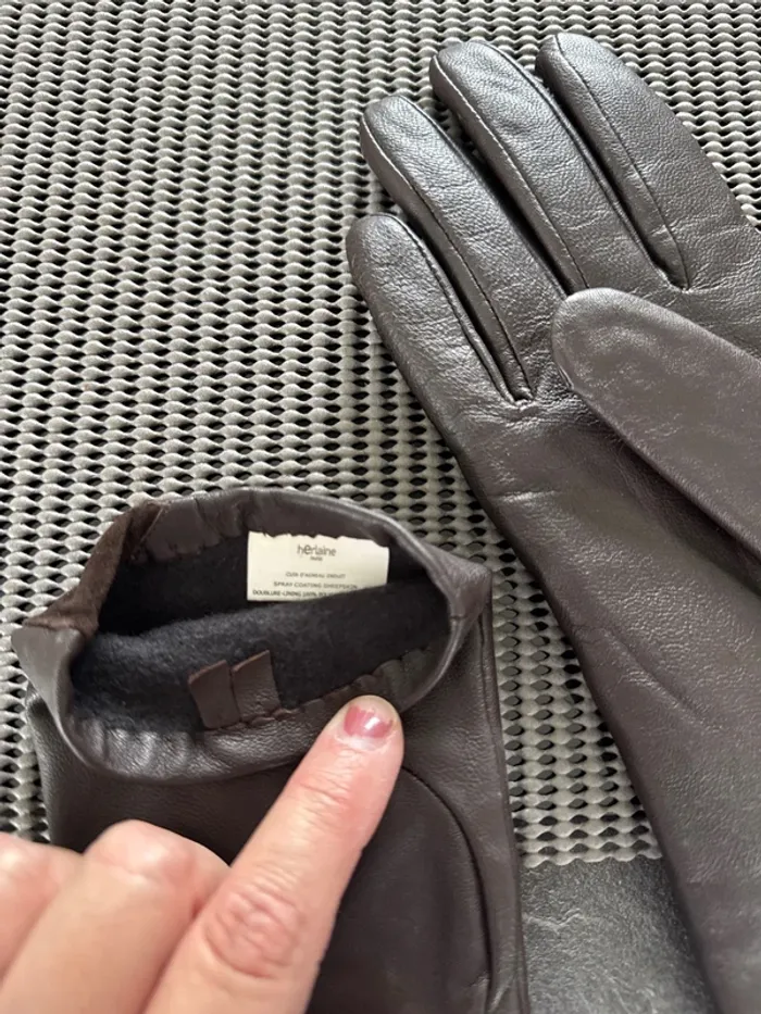 Gants cuir - photo numéro 4
