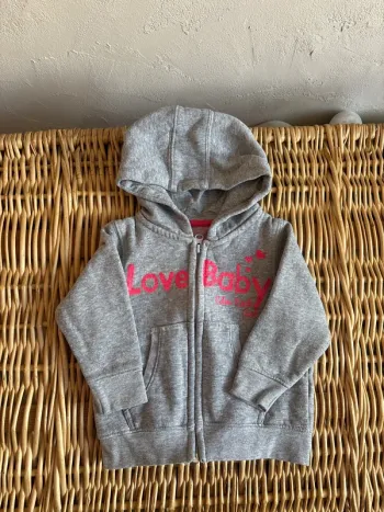 Veste polaire 12mois fille en très bon état