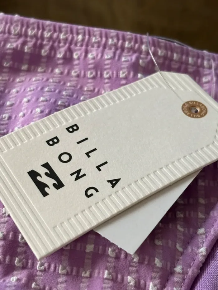 Bas de maillot de bain Billabong lilas blanc - photo numéro 6