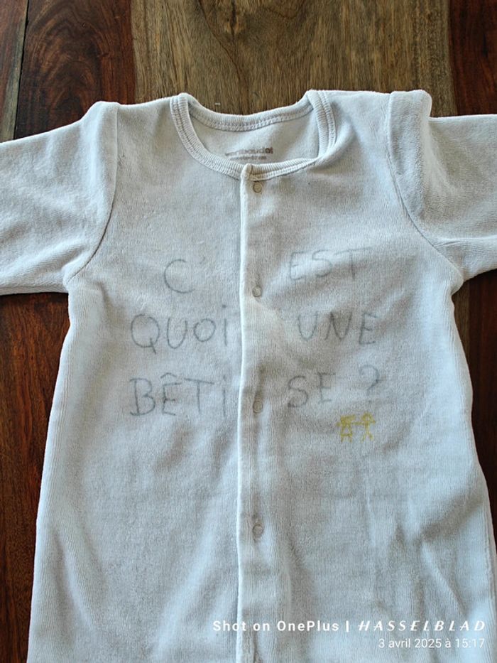 Lot de 2 grenouillères bébé - photo numéro 10