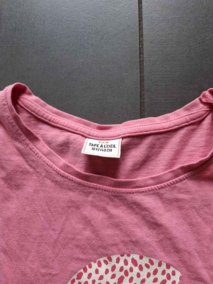 Tee-shirt écrit Cupcake TAO 10 ans - photo numéro 3