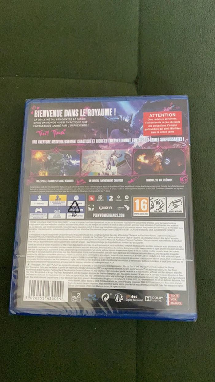 Borderlands 3 & Tiny Tina’s wonderlands (PS4) - photo numéro 3