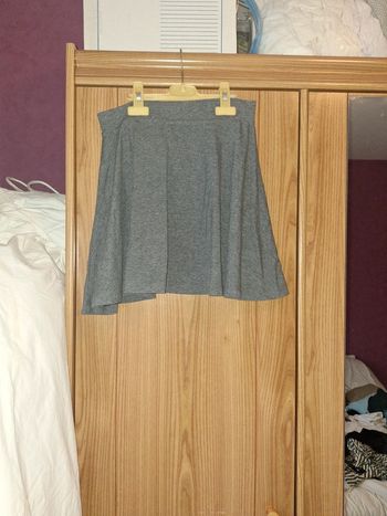 Jupe patineuse grise