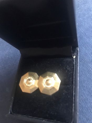 Boucles d’oreilles or