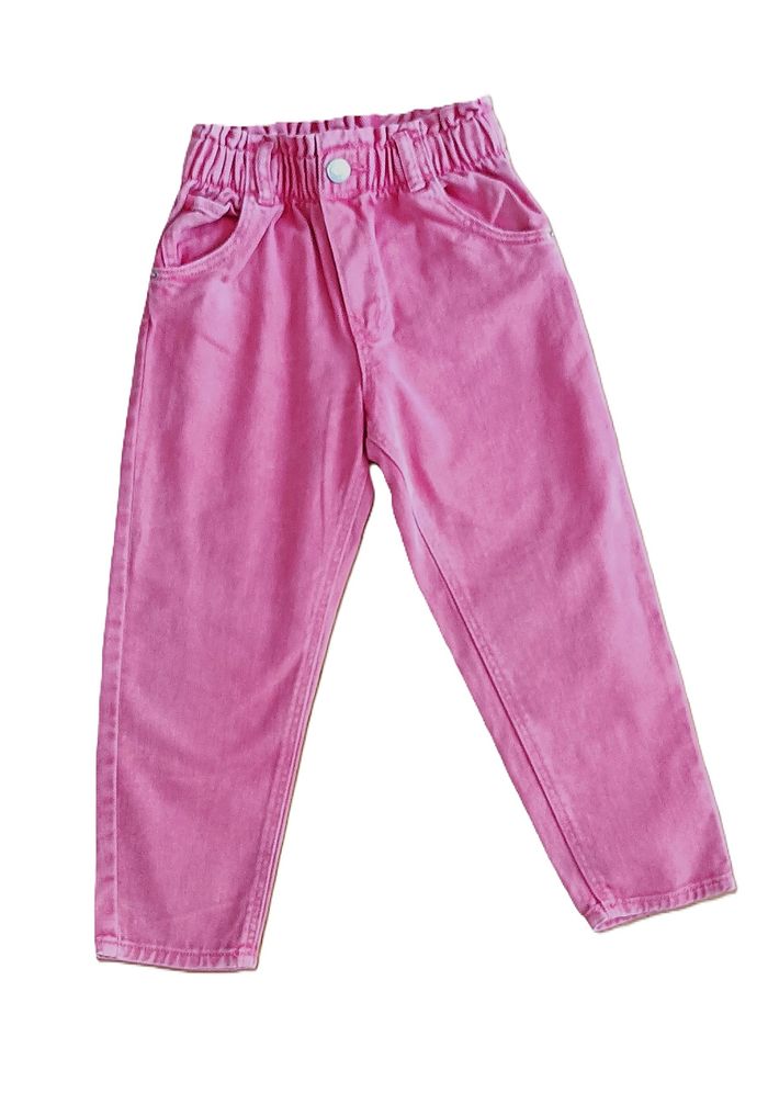 Jean rose multipoche. H&M. Taille 3 - 4 ans. 104 cm - photo numéro 1