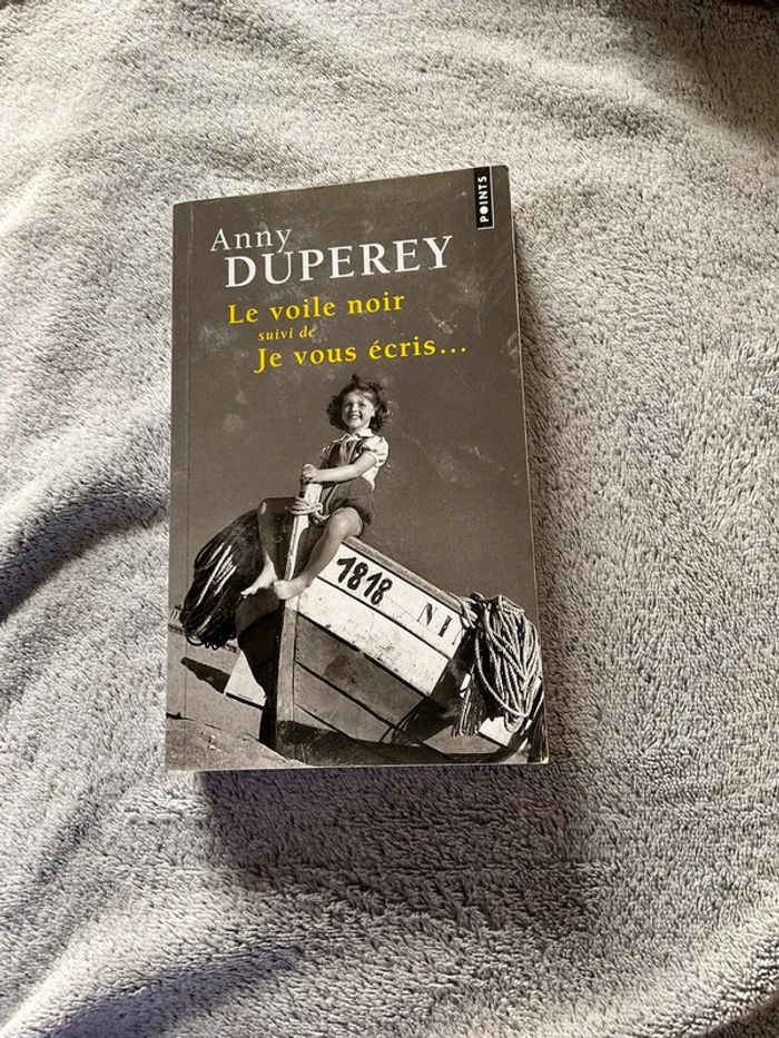 #le voile noir suivi de je vous écris Duperey