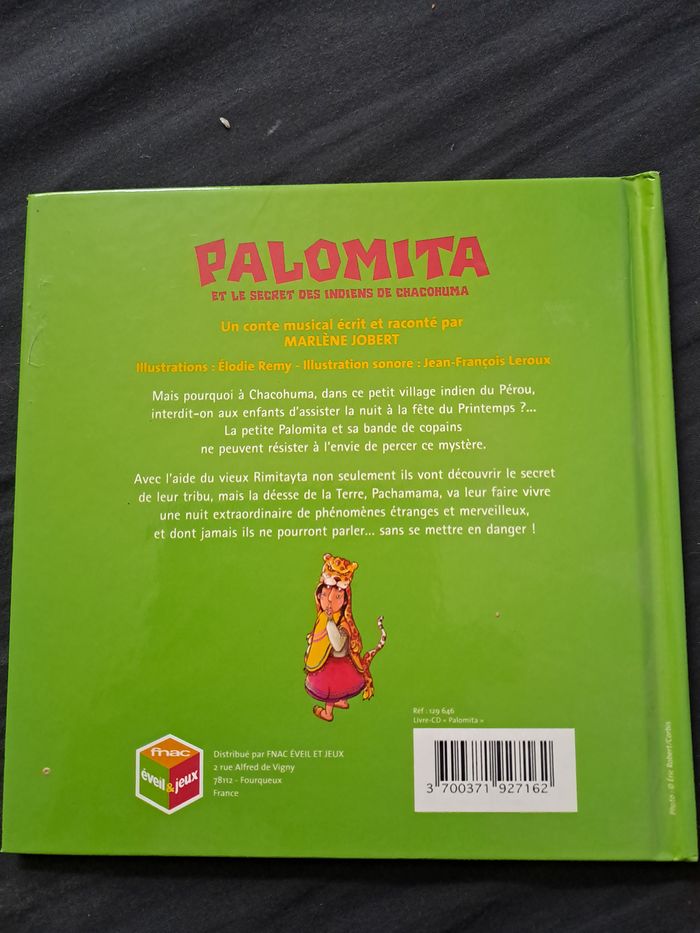 Palomita et le secret des indiens de chacohuma - photo numéro 2