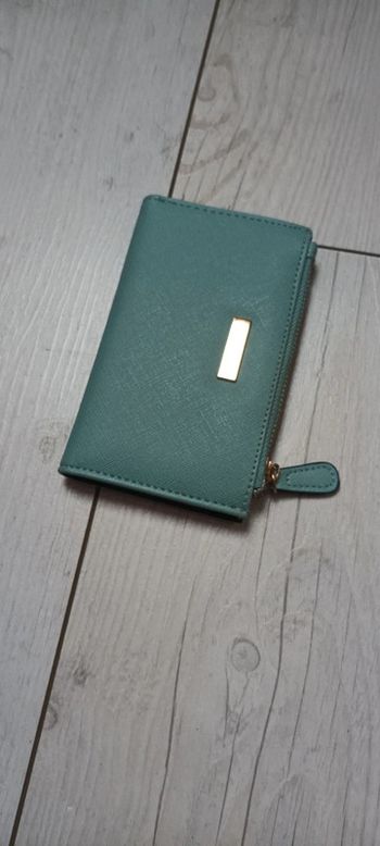 Portefeuille turquoise