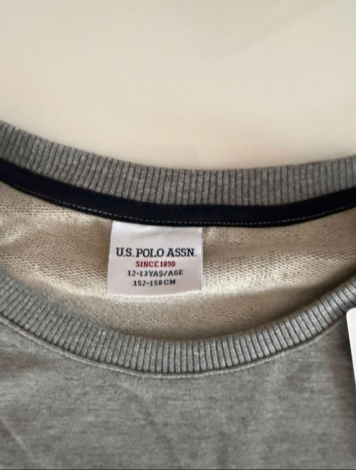 Pull USPA gris - photo numéro 3