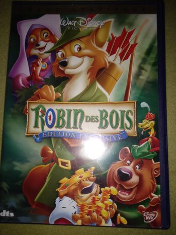 DVD Disney robin des bois
