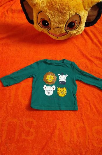 Tee-shirt manches longues In Extenso 68 cm