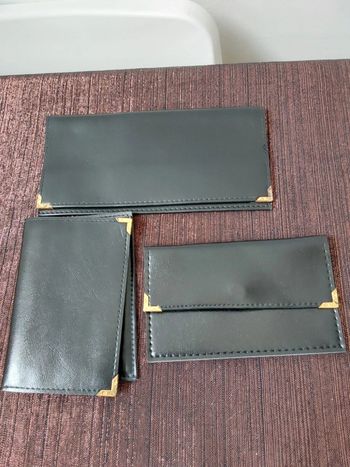 Ensemble de maroquinerie vintage