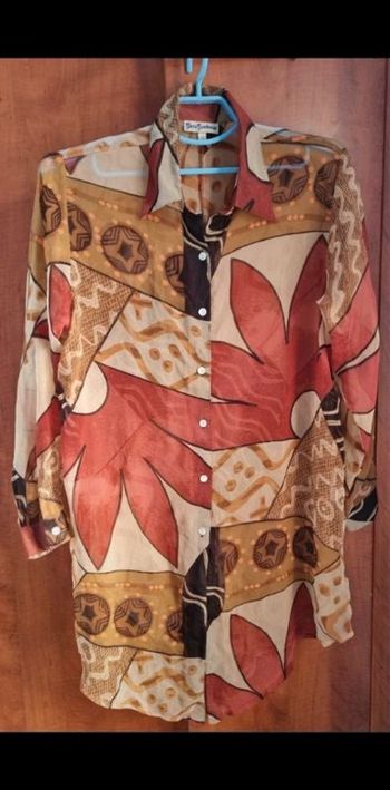 Chemise à motif transparente taille 50