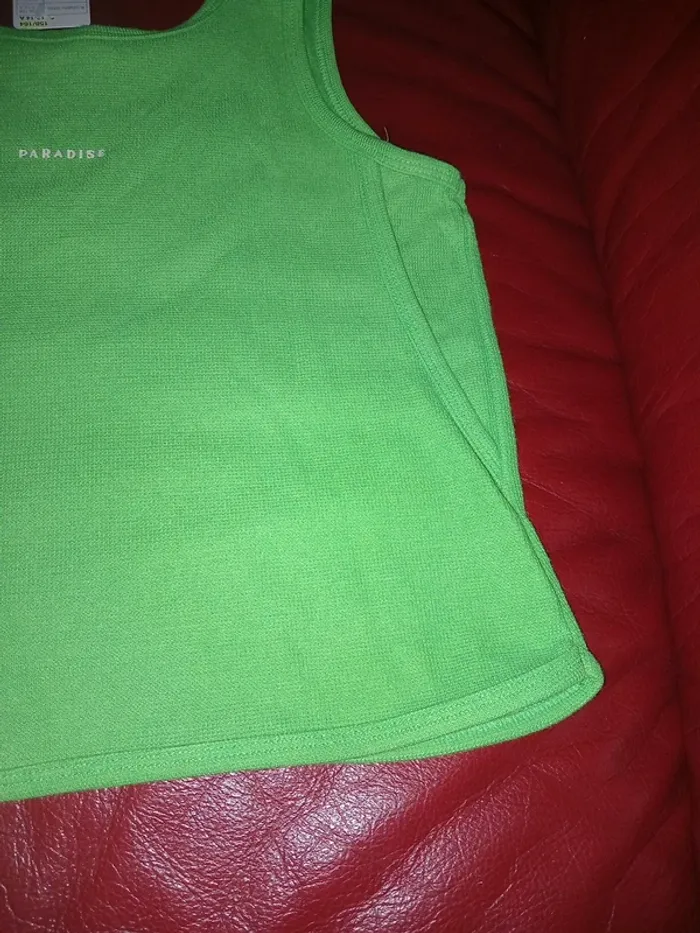 Débardeur 14 ans vert - photo numéro 2