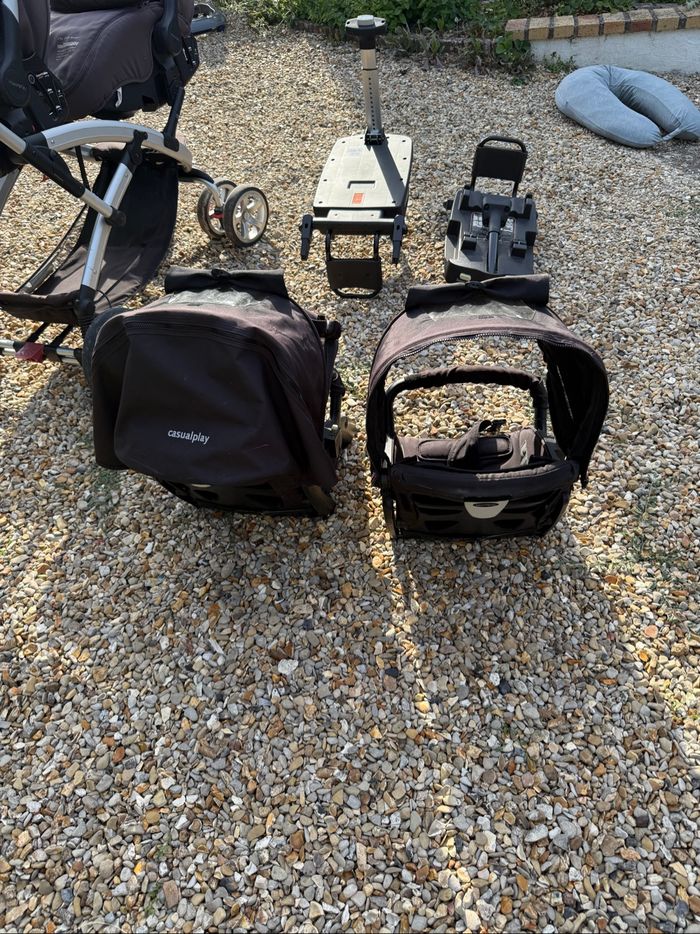 Poussette double + isofix - photo numéro 7