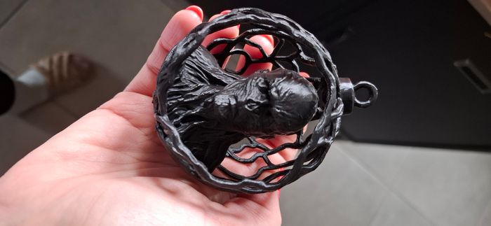 Boule de noël Stranger Things vecna