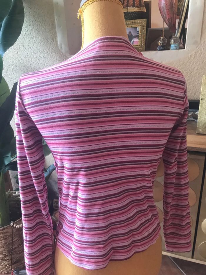 Quiksilver t shirt manche longue taille 16 ans - photo numéro 4
