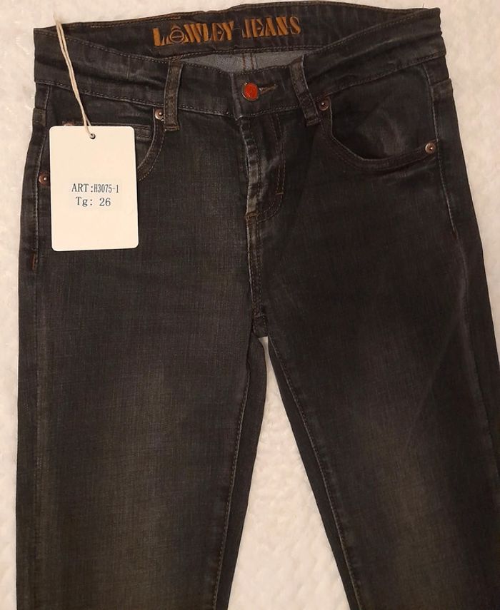Jean slim gris - Lawley Jeans - photo numéro 4