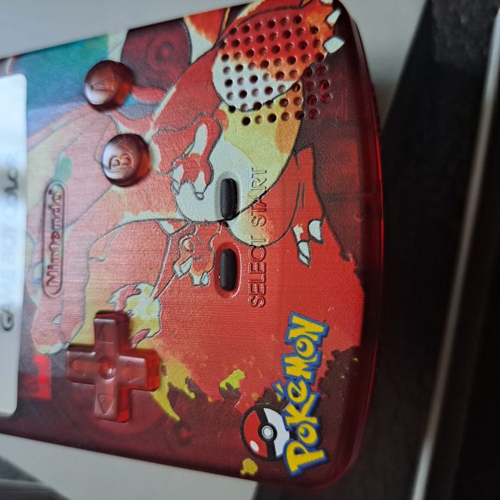 Console Game Boy Color Pokémon Dracaufeu -Ecran retro éclairé IPS + Boite - photo numéro 6