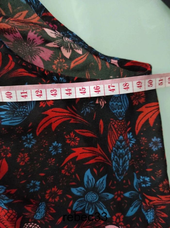 Débardeur blouse imprimé h&m - photo numéro 2