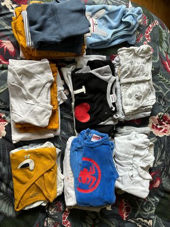 Lot vêtements bébé naissance 0m