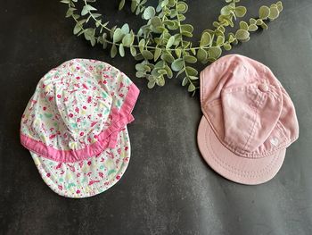 Lot casquettes bébé fille 3/6 mois