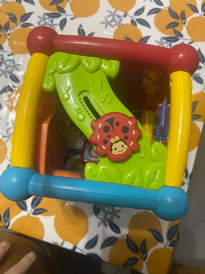 Lot éveil : cube d’éveil vtech et lion - photo numéro 5