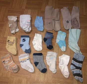 Chaussettes garçon 18/20