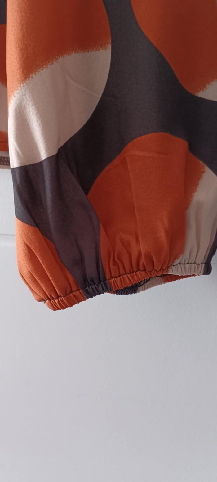 Blouse imprimée manches longues col V Shein Taille L 40/42 - photo numéro 8