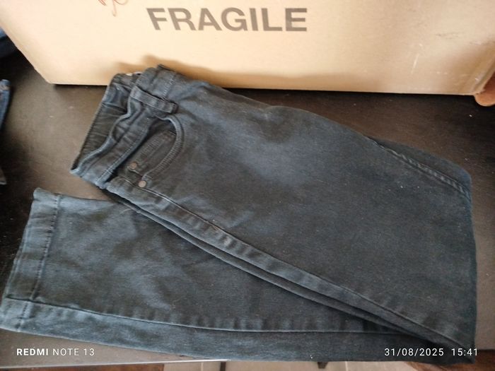Jean noir  slim Liberto 12 ans