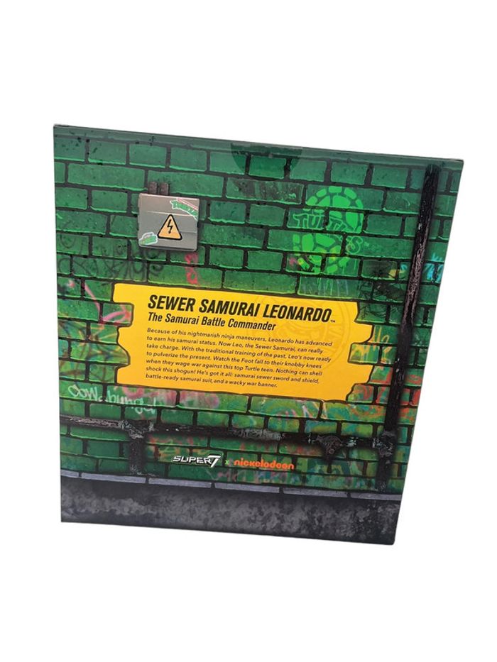Figurine articulée Teenage Mutant Ninja Turtles Sewer Samurai Leonardo 18 cm Super 7 neuf - photo numéro 2