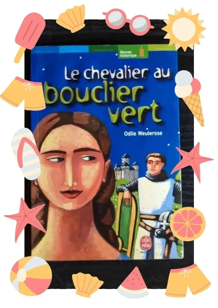 Livre jeunesse "Le chevalier au bouclier vert"
