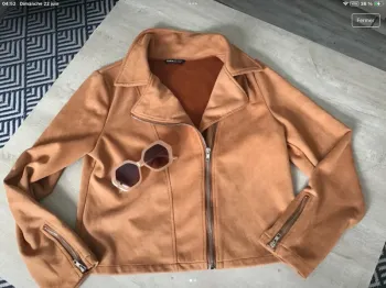 Blouson suédine