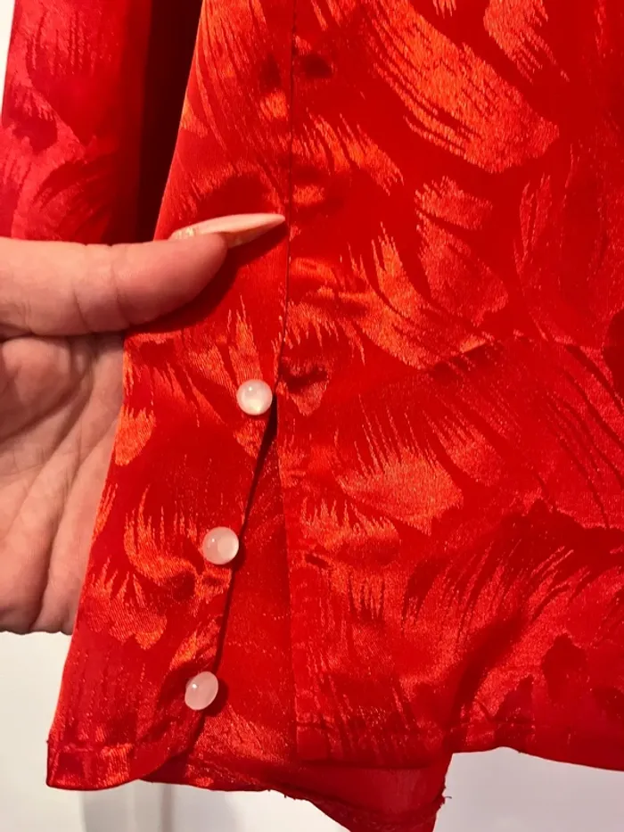 Chemise vintage en soie - photo numéro 5
