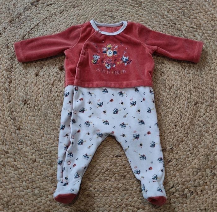 Pyjama velours Sergent major