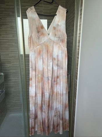 Robe longue satinée H&M