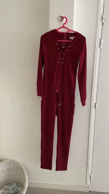 Combipantalon bordeaux