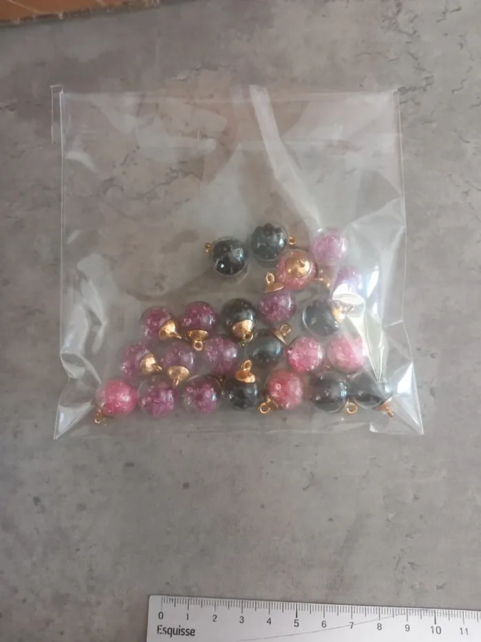 Pendentif en verre