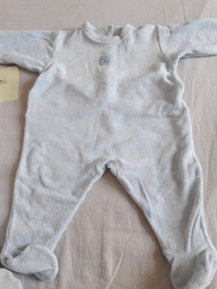 Pyjama bleu Petit Bateau 3m - photo numéro 7