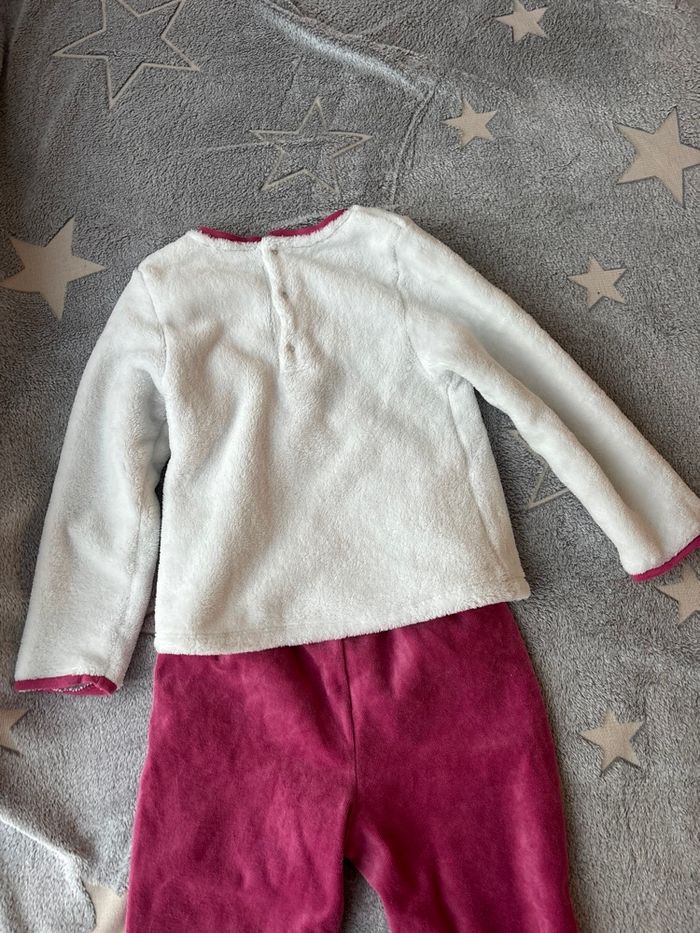 Pyjama deux pièces velours - photo numéro 8