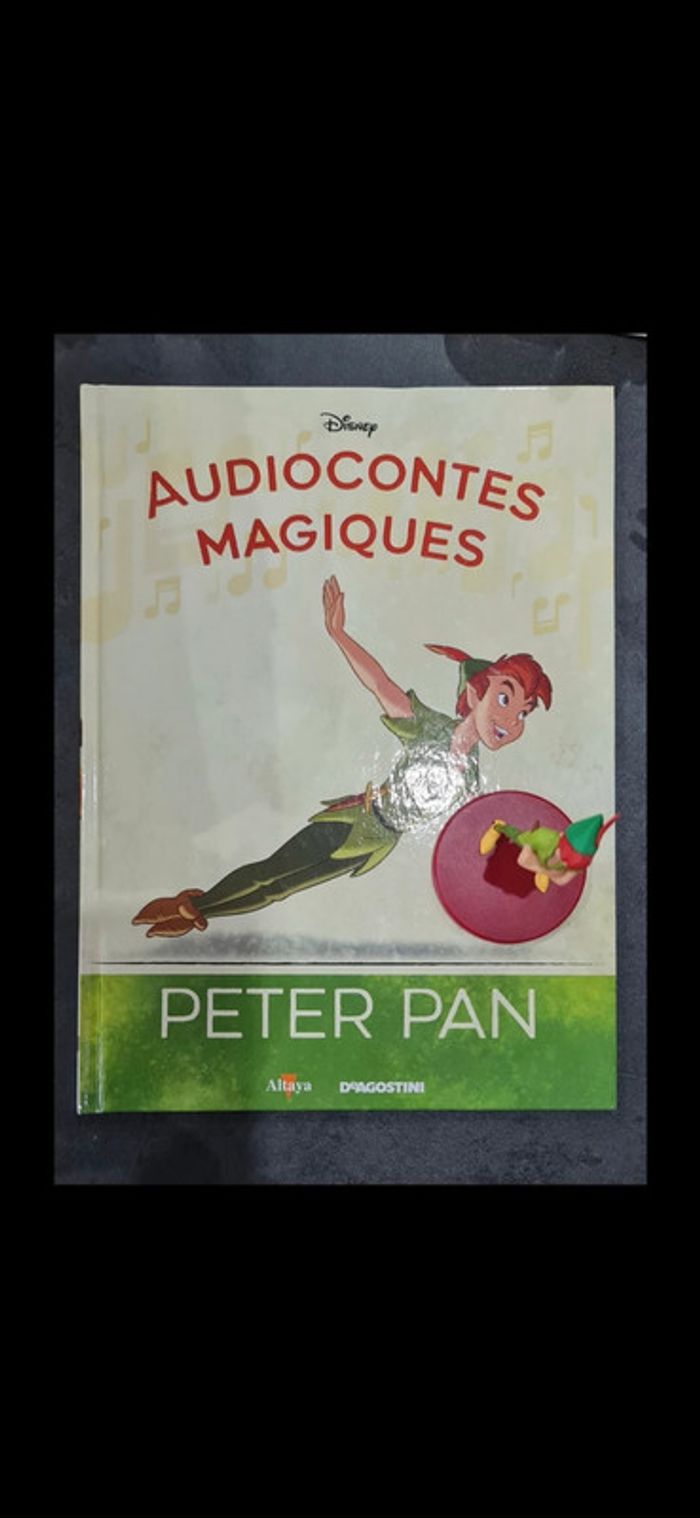 Livre et figurine 6 des audiocontes Magiques altaya audio conte audio compte disney
