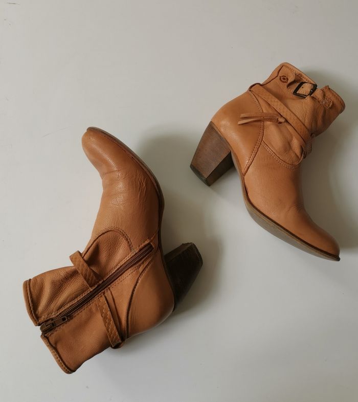 Bottines en cuir Bonobo Pointure 36 💘 - photo numéro 5