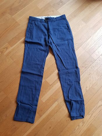Pantalon chino bleu marine Mango pour homme - taille 40 - excellent état