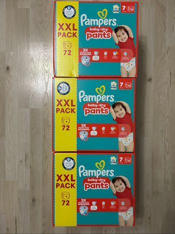 Pampers pants taille 7