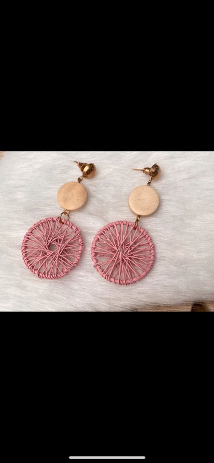 Boucles d oreilles pendantes