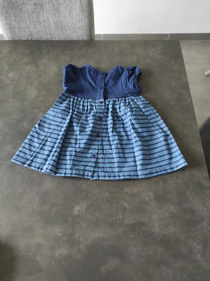Robe bleu 12 mois - photo numéro 8