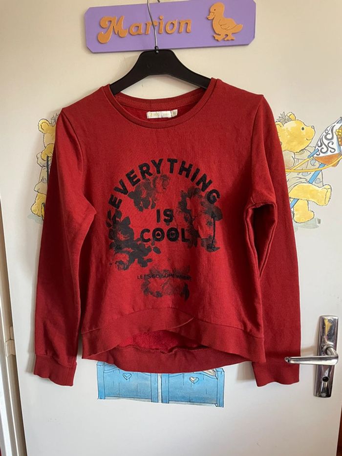 Pull à motifs, taille 14 ans, marque Gemo